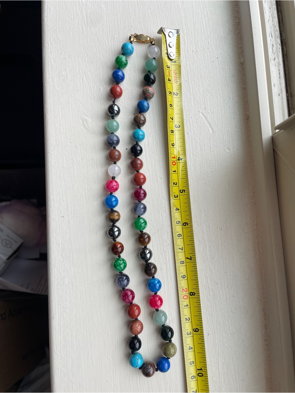 Colorful Glass beaded necklace